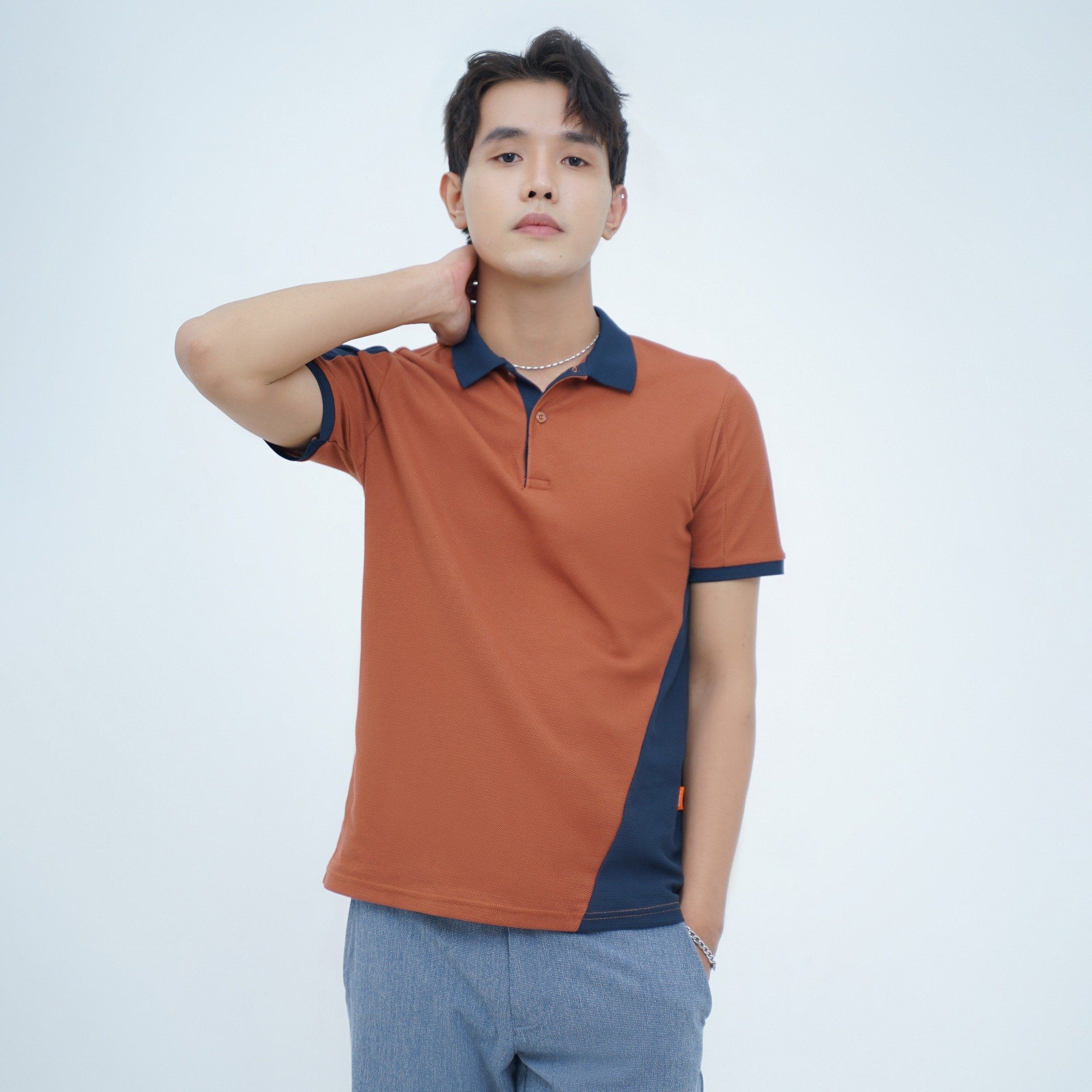  Áo Polo Regular Fit S.Origin Color Cross PTU00723 