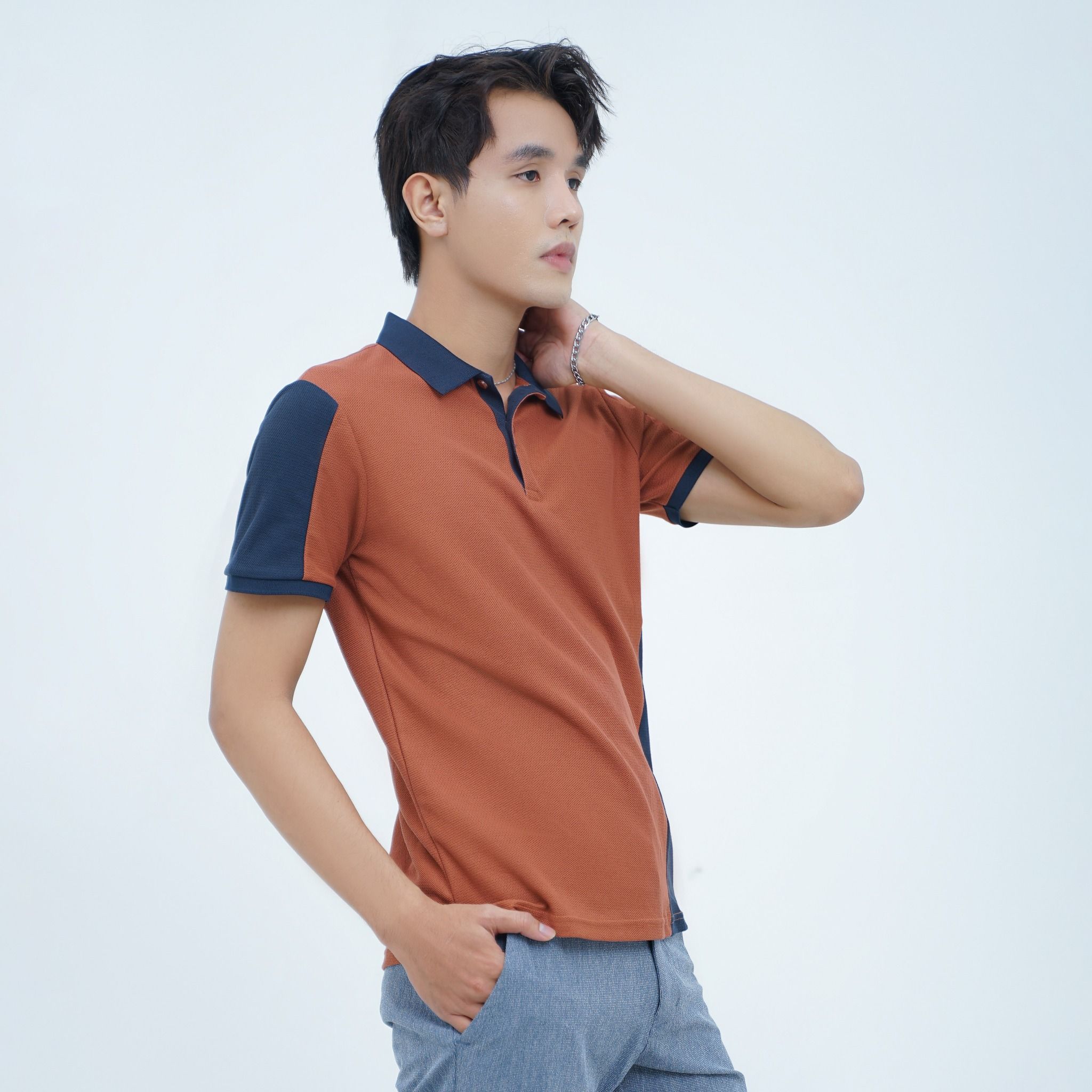  Áo Polo Regular Fit S.Origin Color Cross PTU00723 