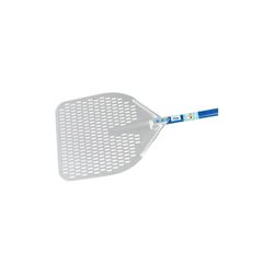 Gi.Metal Aluminium Pizza Peel Rectangular 33 cm Perforated