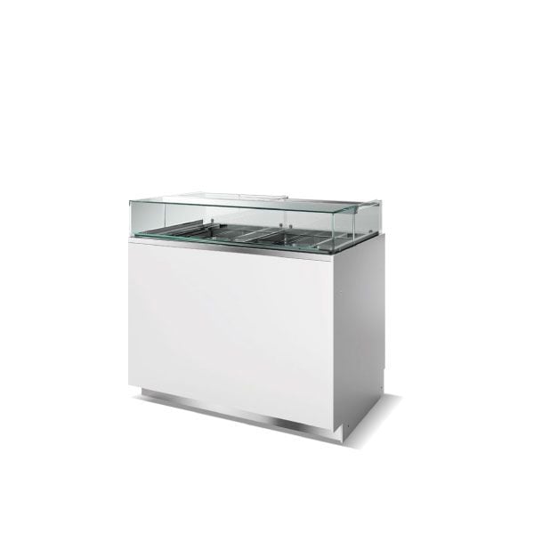 Tủ Trưng Bày ISA Kelly Lineare Gelato W125-D80-H117