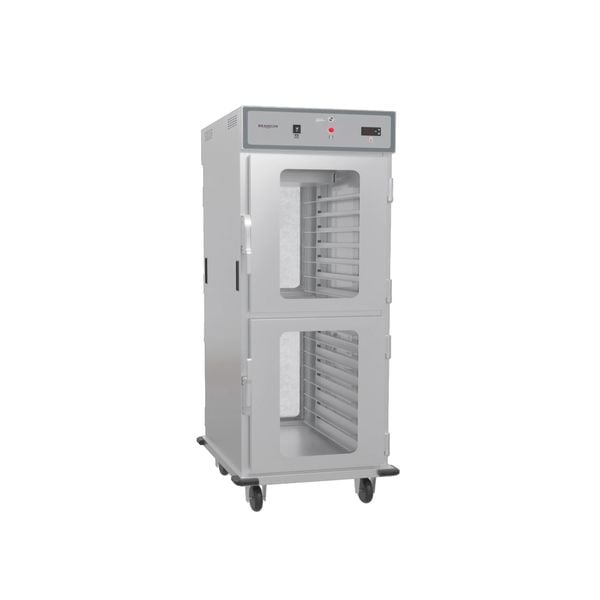 Tủ giữ nóng thực phẩm 15 khay 2 cửa kính (99°C) | BRANDON