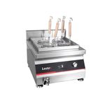 LESTOV Induction Pasta Cooker Tabletop 4 Holes