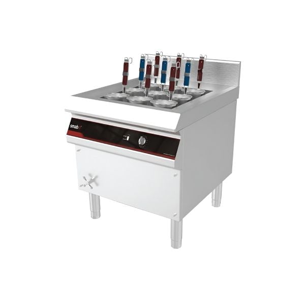 Bếp Trụng Pasta Điện Từ 9 họng để sàn LESTOV LT-TMIX-E115