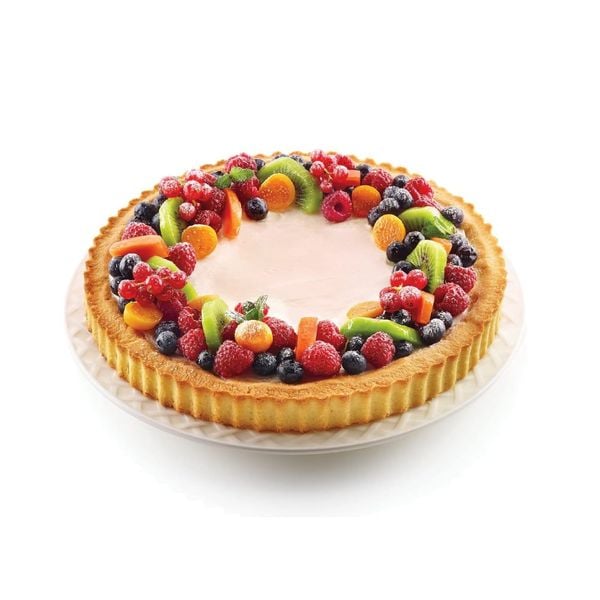Khuôn Silikomart SFT424 Flan Pan (Ø240 x H30mm)