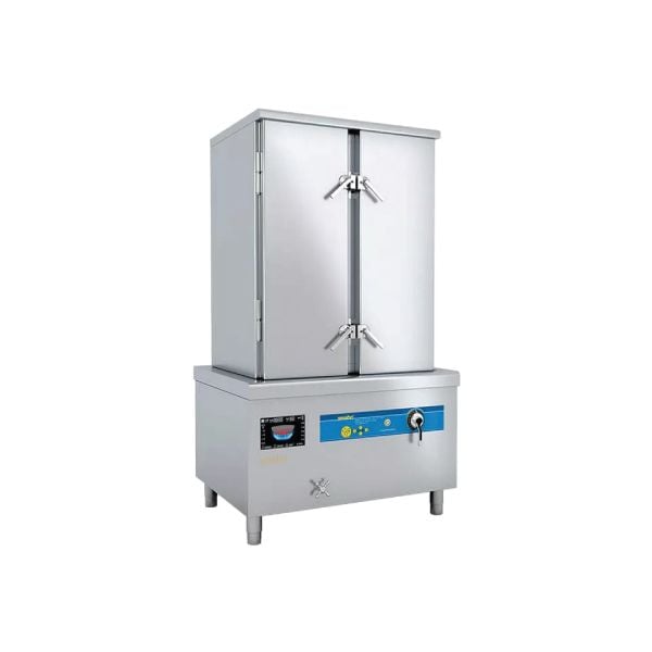 Tủ Hấp Cơm Công Nghiệp Điện Từ 24 Khay LESTOV LT-ZF24-E140