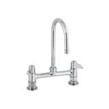 T&S Vòi Nóng Lạnh Cổ Ngỗng Xoay (140mm)  | Vòi nước công nghiệp