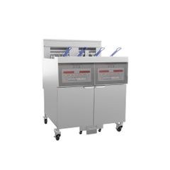 Electric Fryer 2 Group Tank 32 Litres x 2 (Oil Filter) | BRANDON