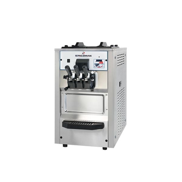 Spaceman Classic Series 6225A Flavor 2+Twist (2 x 8L) - Pump | Soft Serve Ice Cream Machine