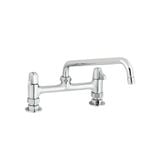 T&S Vòi Nóng Lạnh Gắn Mặt Bàn 8" Và Vòi Xoay (305mm)  | Vòi nước công nghiệp