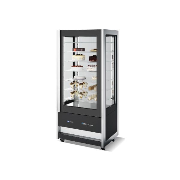Tủ trưng bày ISA Cristal Tower Chiller/Freezer W93-D75-H206
