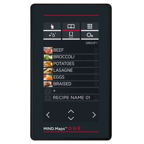 Lò Nướng Đối Lưu Unox Bakertop Mind.Map One 16 Khay (600x400mm)