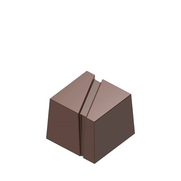 Chocolate Mould Cube With Striple CF0236