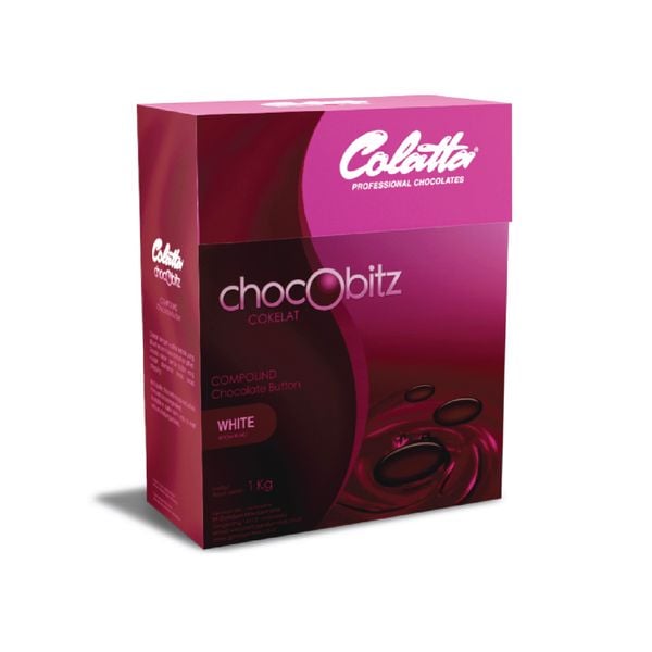 Colatta - Chocolate Dark Compound Button