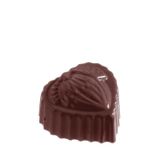 Chocolate Mould Heart Hazelnut CW1057