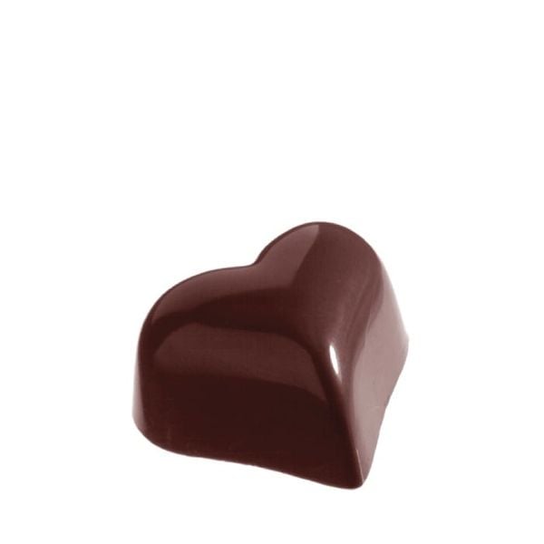 Chocolate Mould Small Puffy Heart  CW1218