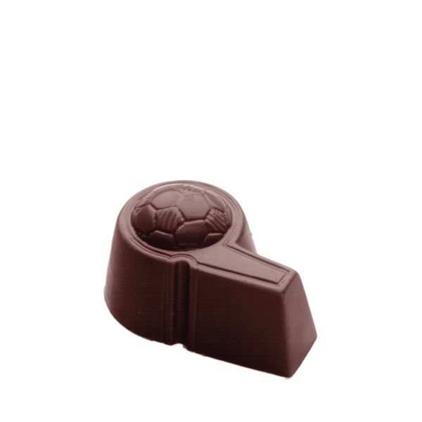 Chocolate Mould Football Whistle CW1477