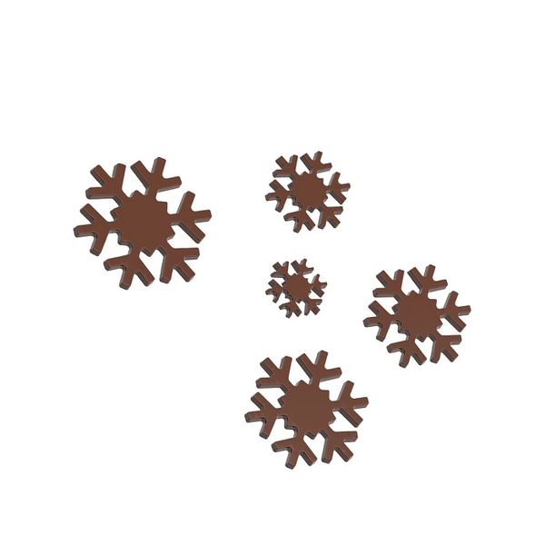 Chocolate Mould Snowstars Callebaut CW1770