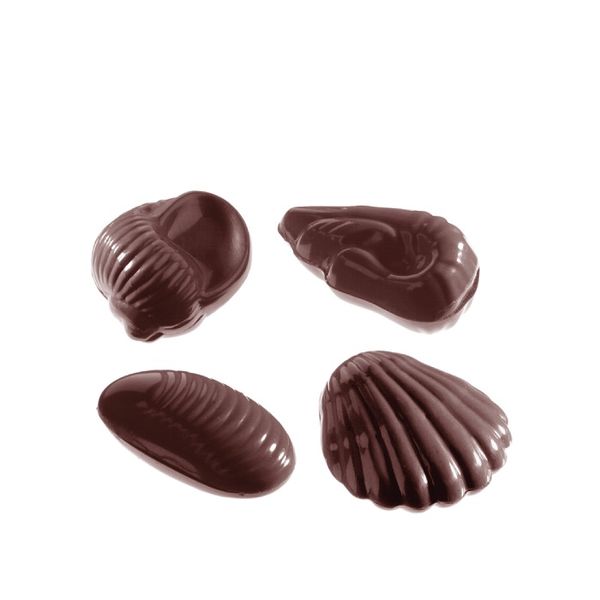 Chocolate Mould Seafruit Assortment 4 fig CW2332