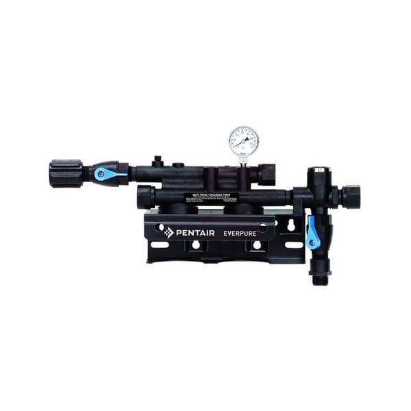 Bộ Chia Hai Đầu Lọc AC Dòng QC7I | PENTAIR EVERPURE