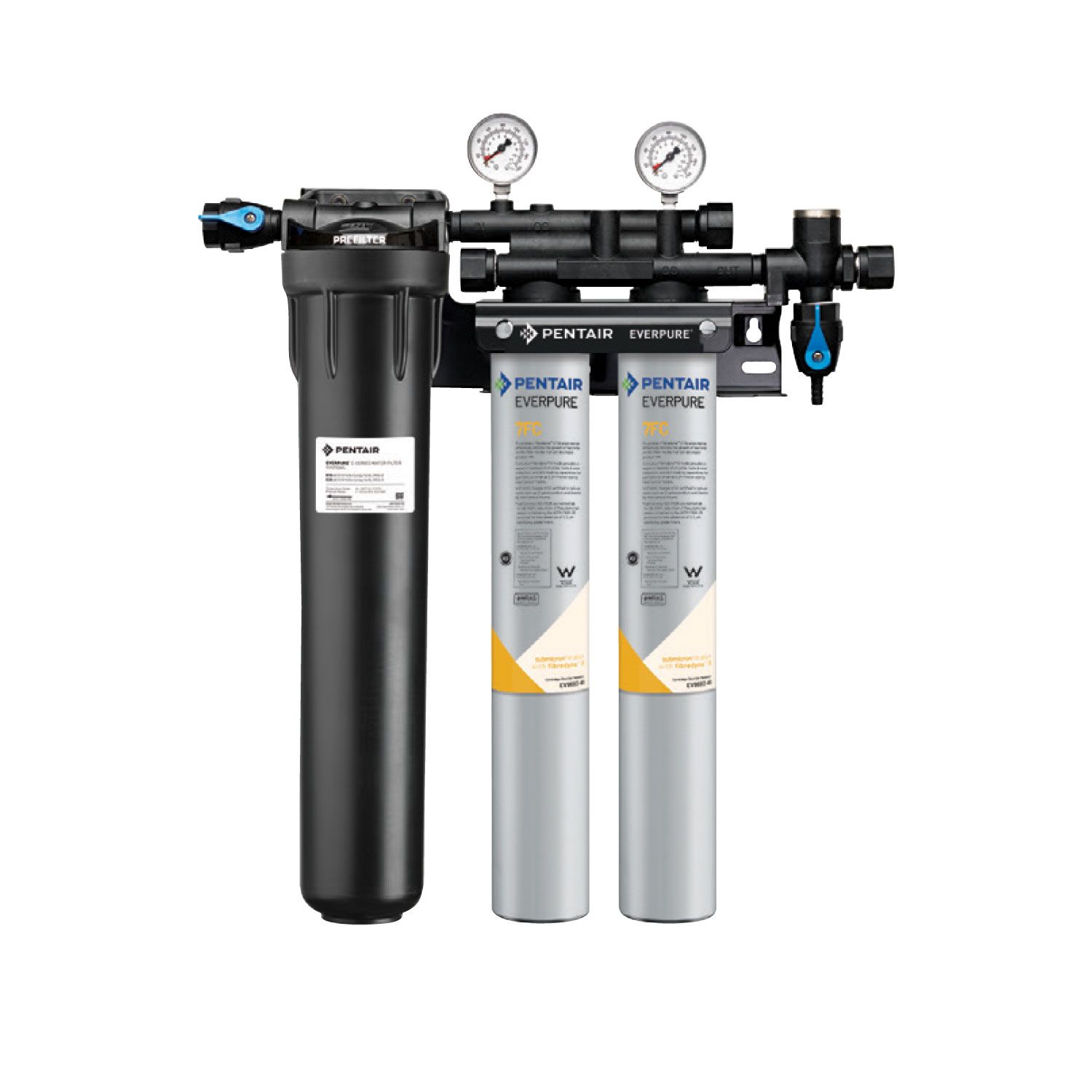 Hệ Thống Lọc Nước Đôi QC7I PF 7FC | PENTAIR EVERPURE