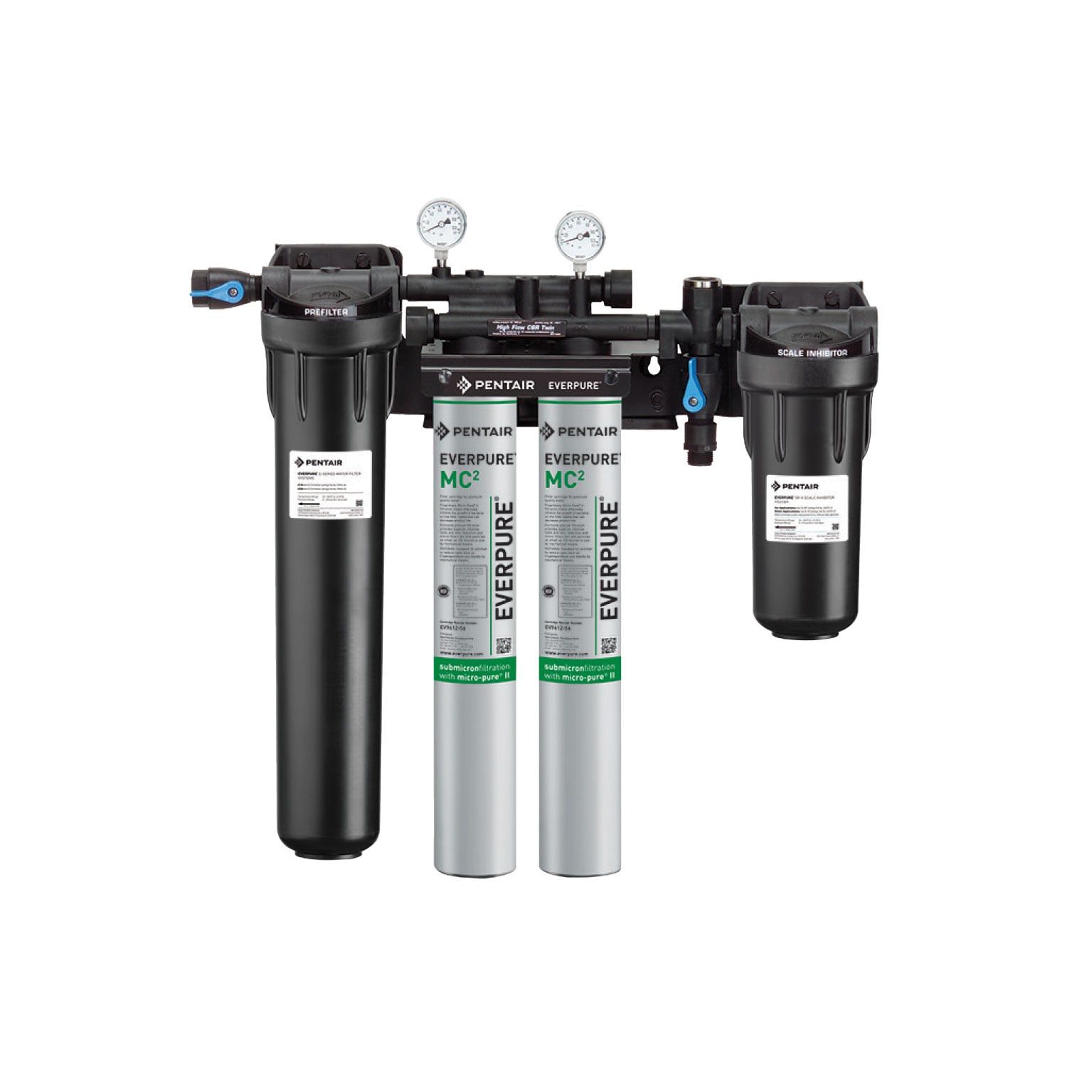 System High Flow CSR Twin-MC2 | PENTAIR EVERPURE