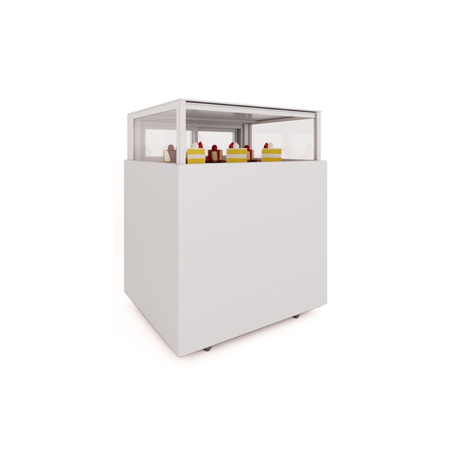 Tủ Trưng Bày Bánh 1500 mm (1 Tầng + 1 Ngăn Lưu Trữ)  | WELL-KOOL