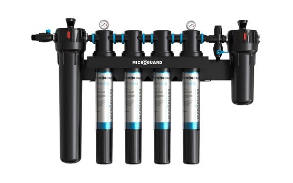 Microguard Highflow Triple Manifold + Post Filter| PENTAIR EVERPURE