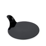 Pavoni - Single Serving Round Trays Black | Khay