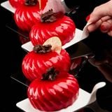 Pavoni - Single Serving Square Trays Black | Khay