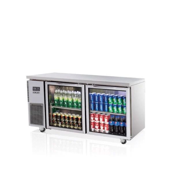 SKIPIO Under Counter Glass Door Refrigerator 1500 mm United Vision