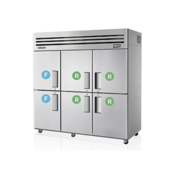 SKIPIO SRFT65-6 | Tủ Mát - Đông Đứng 6 Cửa