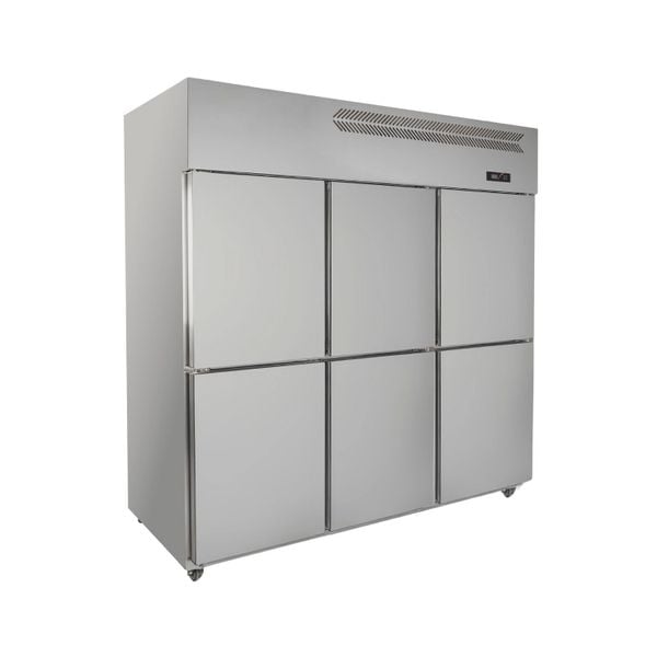Upright Chiller 6 Half Doors | SAIGE