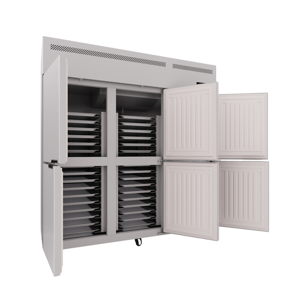 Upright Chiller 6 Half Doors (0 - 5) - Pastry Pan | WELL-KOOL