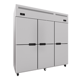 Upright Freezer 6 Half Doors (-22 ~ -18) | WELL-KOOL