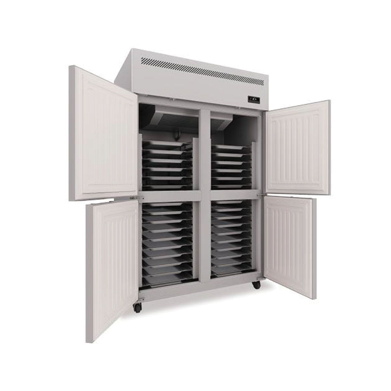 Upright Freezer 4 Half Doors (-22 ~ -18) - Pastry Pan | WELL-KOOL