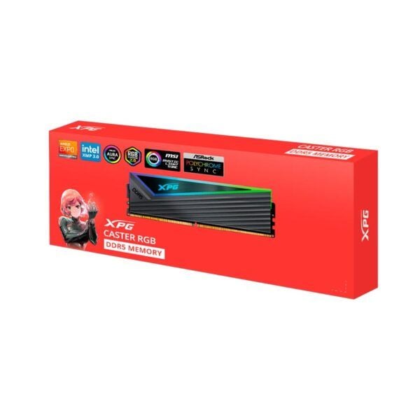 RAM DR5 16G BUSS 6000 ADATA XPG CASTER (AX5U6000C3016G-CCARGY) XÁM