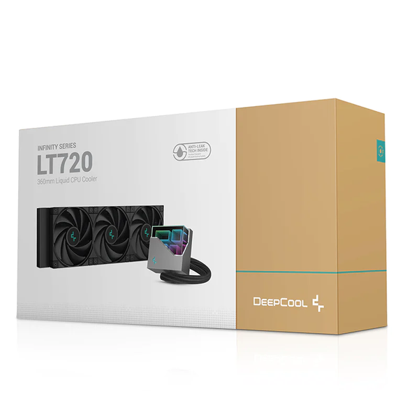 Tản Nhiệt AIO DeepCool LT720 ARGB - Đen/Black