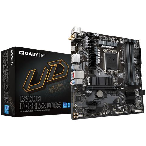 Bo mạch chủ GIGABYTE B760M DS3H AX WIFI