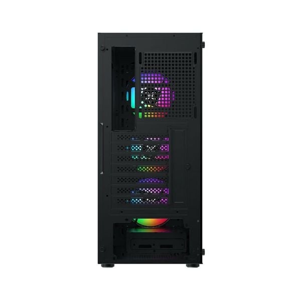 Vỏ Case Xigmatek Sky 3F Đen/Black  | ATX ( Sẵn 3 Fan )