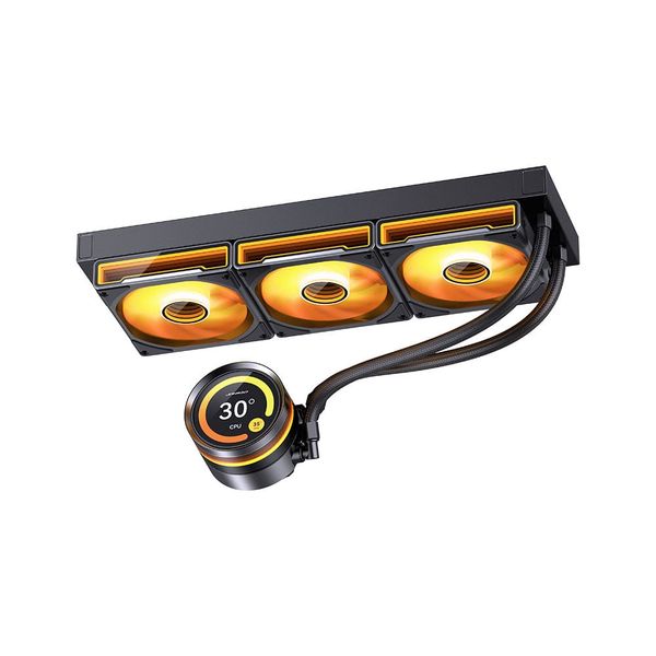 Tản nhiệt AIO JONSBO TF2-360SC ARGB Đen/Black ( Có màn LCD )