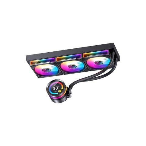 Tản nhiệt AIO JONSBO TF2-360SC ARGB Đen/Black ( Có màn LCD )