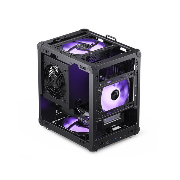 Vỏ Case Jonsbo C6 Handle Black (Mini Tower) - Đen