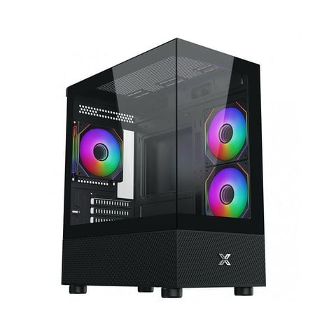 Vỏ Case Xigmatek Alphard MATX Đen/Black