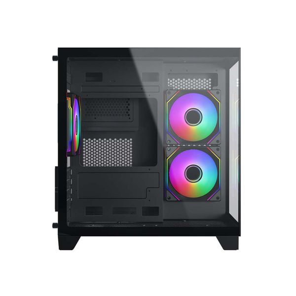 Vỏ case XIGMATEK AQUA M NANO 3F EN45509 ( Sẵn 3 Fan ) Đen/Black
