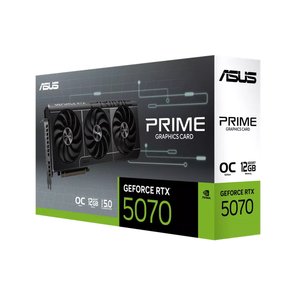 Card màn hình ASUS GeForce RTX 5070 PRIME OC X3 12GB GDDR7