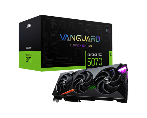 VGA MSI GeForce RTX 5070 VANGUARD SOC EDITION 12GB