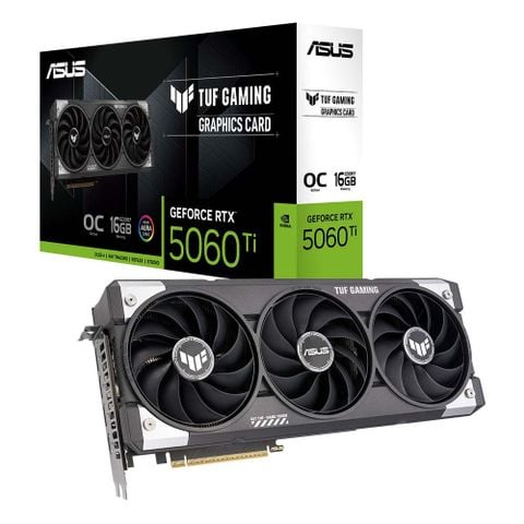 Card màn hình ASUS TUF Gaming GeForce RTX 5060Ti 16GB OC GDDR7