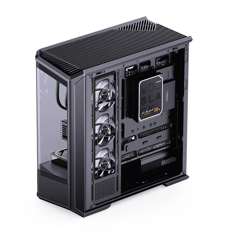 Vỏ Case Jonsbo D400 Đen/Black | E-ATX