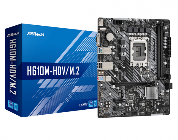 Bo mạch chủ ASROCK H610M HDV/M2