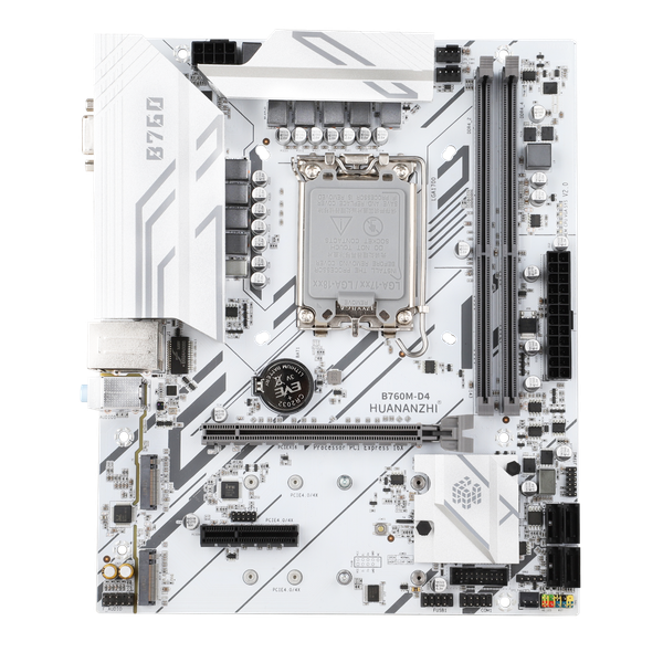 Bo mạch chủ HUANANZHI B760M-D4 WHITE